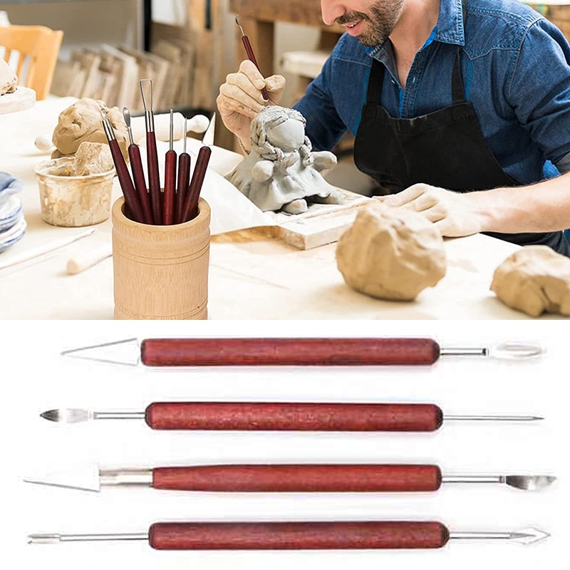 Kit d'outils de poterie en boi - Wood Chisel Set avis et prix